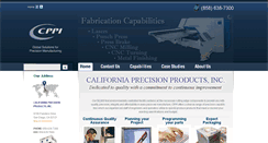 Desktop Screenshot of cal-precision.com